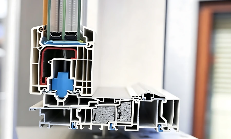 Thermischer Abbauprozess von PVC